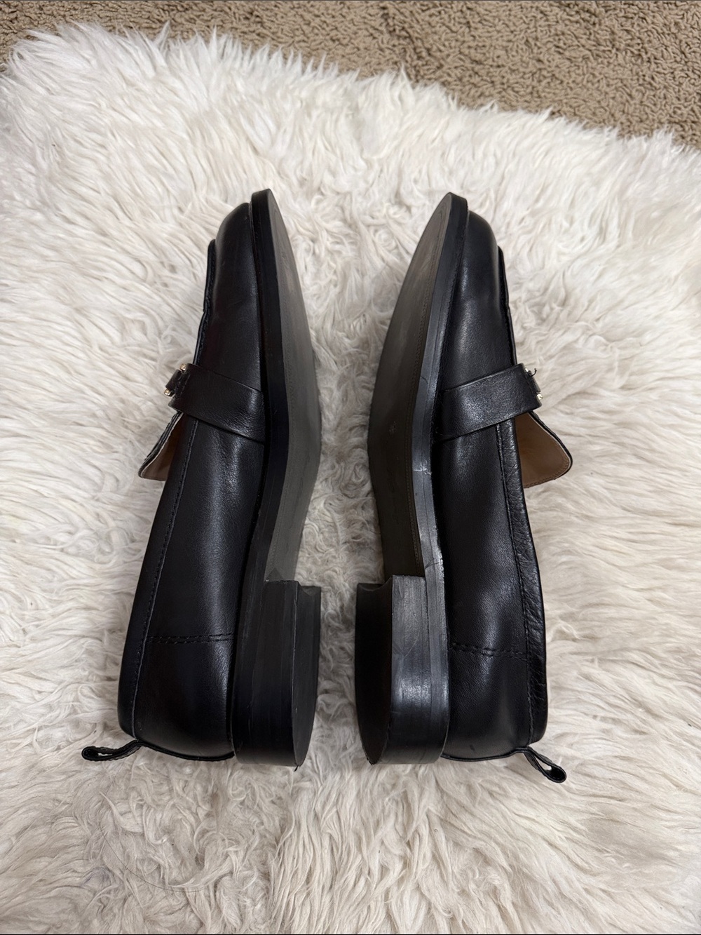 Sam Edelman Christy Black Leather Loafer Women's Size 9.5M - Picture 4 of 10
